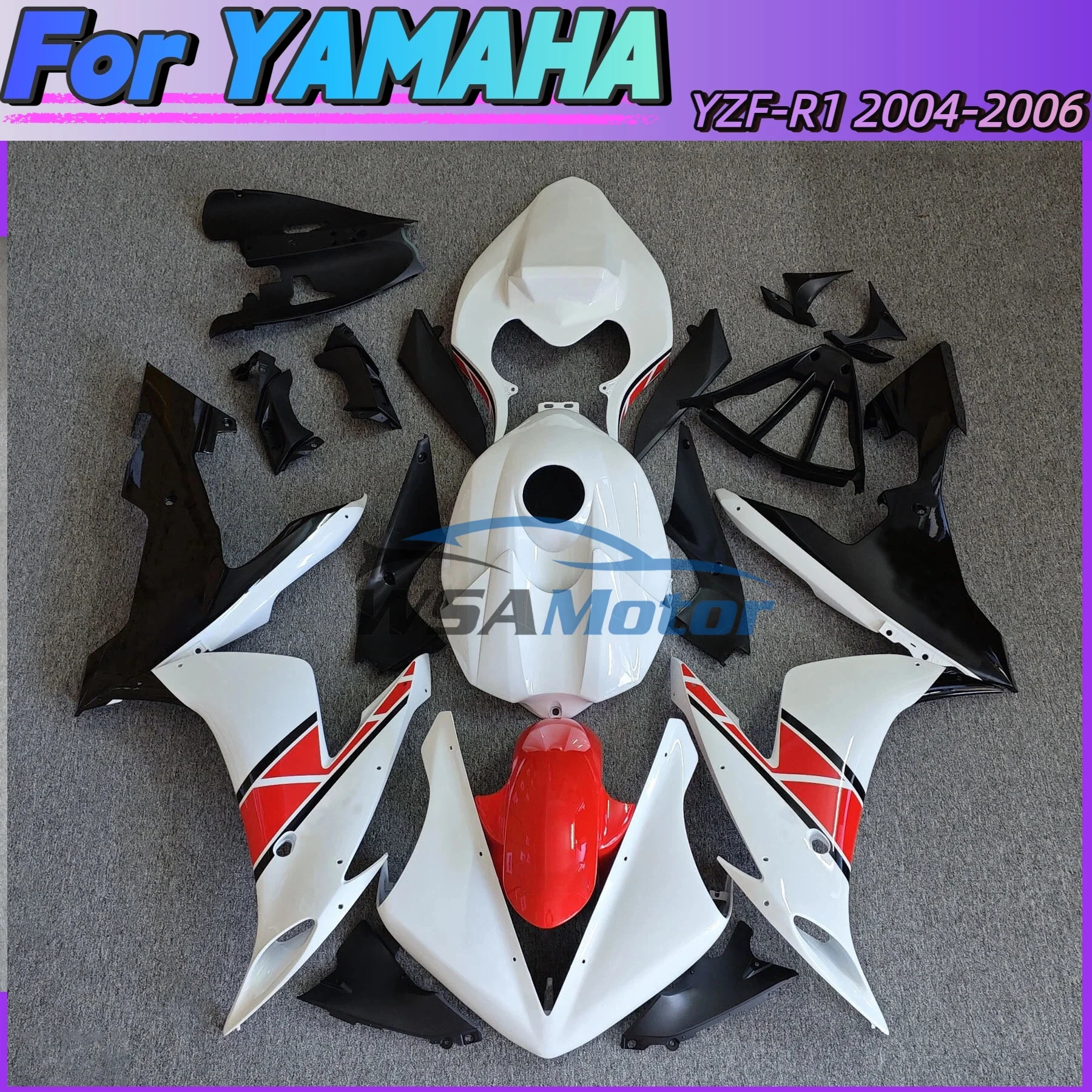 For YAMAHA YZF-R1 R1 R1M 2004 2005 2006 Accessories Winglets Parts Fairing Fenders Panels Cover Kits