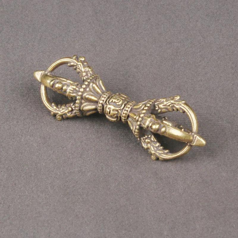 Exquisite brass demon slaying pestle horse turtle monkey dog beautiful desk desktop decoration key accessories