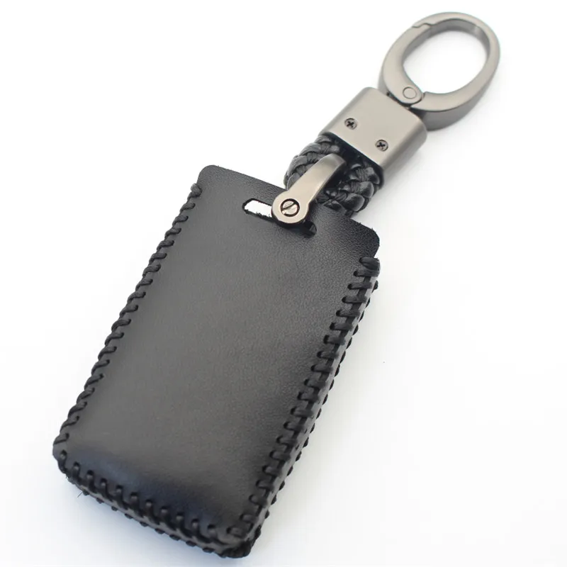 Leather Keyless Entry Smart Key Case Cover For Chevrolet Captiva 2014-2016 Malibu Trax image 3