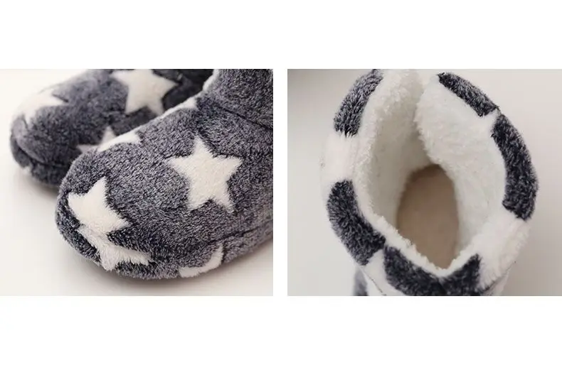 Winter Maternity Postpartum Maternity Shoes Autumn and Winter Bags and Indoor Cotton Boots Women's Winter Warm Plush Slippers