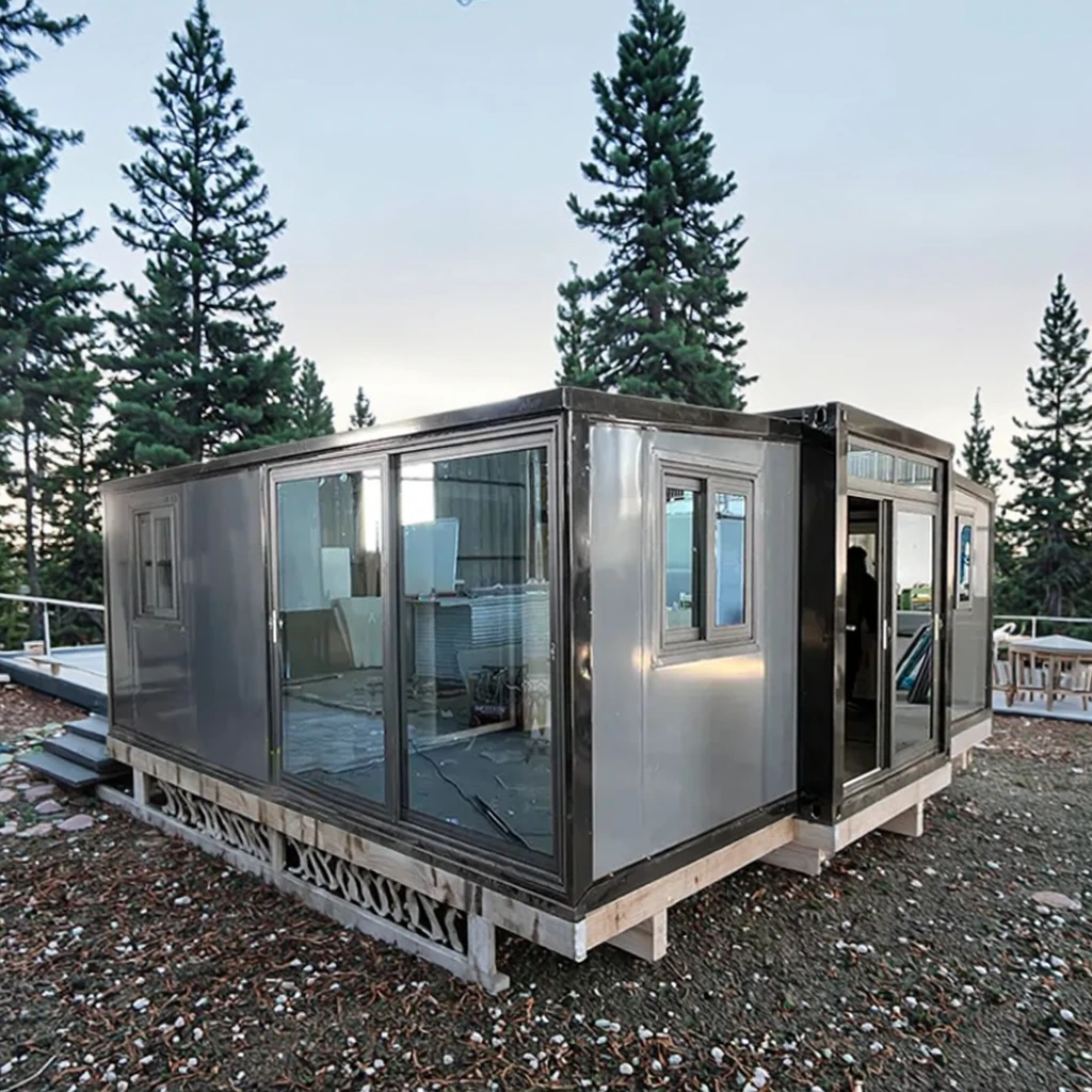 Customized Expandable Container House Casas Prefabricadas China Mobile Homes 2 Bedroom Prefab House Small Portable House Casa Mo