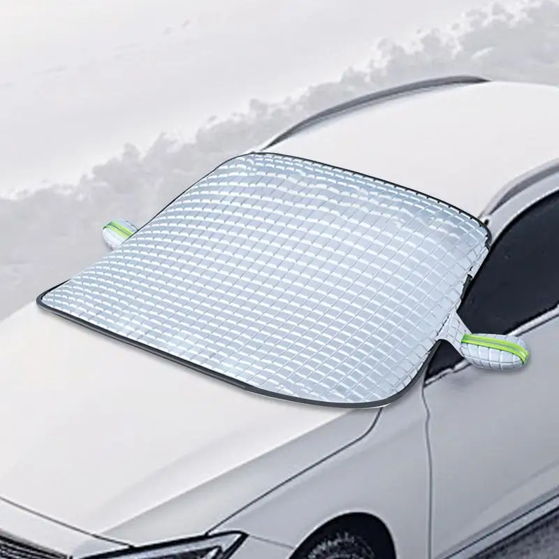 

Magnetic Car Windshield Cover Automotive Windshield Snow Covers Professional Car Windshield Snow Cover Magnetic Windscreen Cover