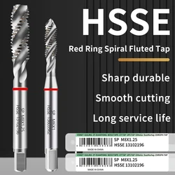 ZUANTONG HSSE Spiral Fluted Tap M2 M2.5 M3 M4 M5 M6 M8 M10 M12 M14 M16 M18 M20 Machine Screw Thread Taps For Blind Hole Tapping