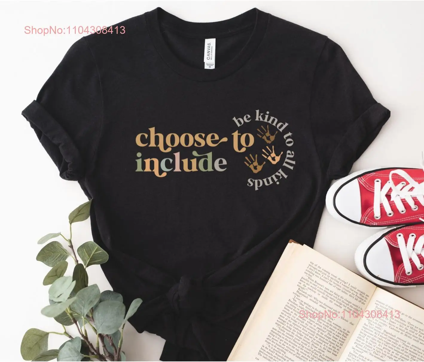 Choose To Include T Shirt Sped Teacher Be Kind Neurodiversity Inclusion Special Education SLP long or short sleeves