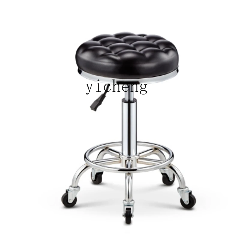 

Zk Explosion-Proof Lifting round Stool Beauty Teacher Chair Hair Stool