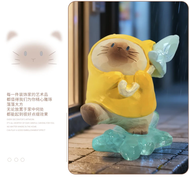 【Bestseller】Kitten Pai begleitende tägliche Serie, Dekoration, Blindbox, niedliche Mini-Puppe, Desktop-Cartoon-Ornament, Überraschungsgeschenke – Detail 10