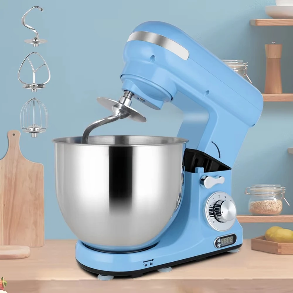 

Электрический тестомес-миксер 5.7 л для пиццы и хлеба, бытовой прибор для выпечки, для пекарни