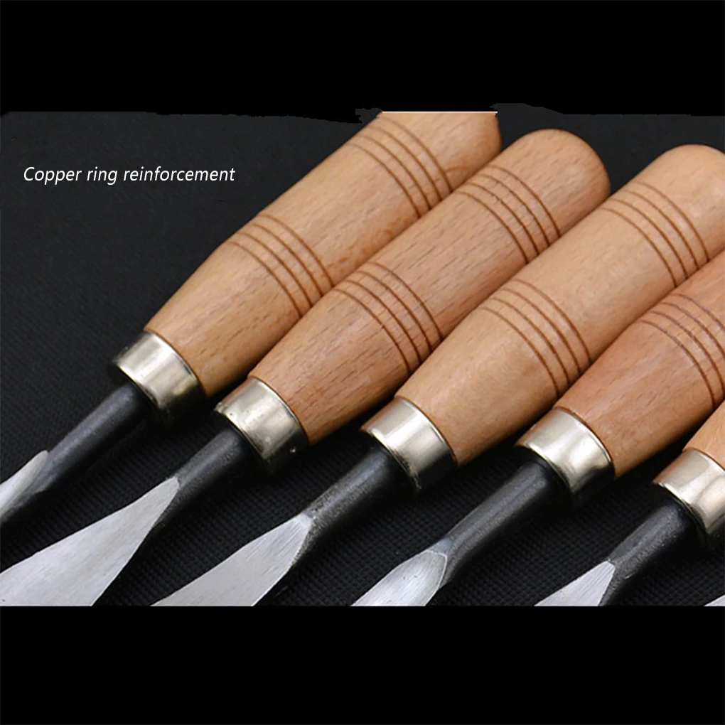 6 Pieces Wood Engrave Chisels Business Factorial Woodworking Accessories