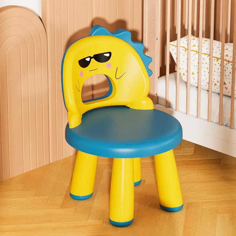 

Backrest Children's Chair Cute Kindergarten Designer Kids Stool Aesthetic Small Apartment Sillas Infantiles Home Furniture