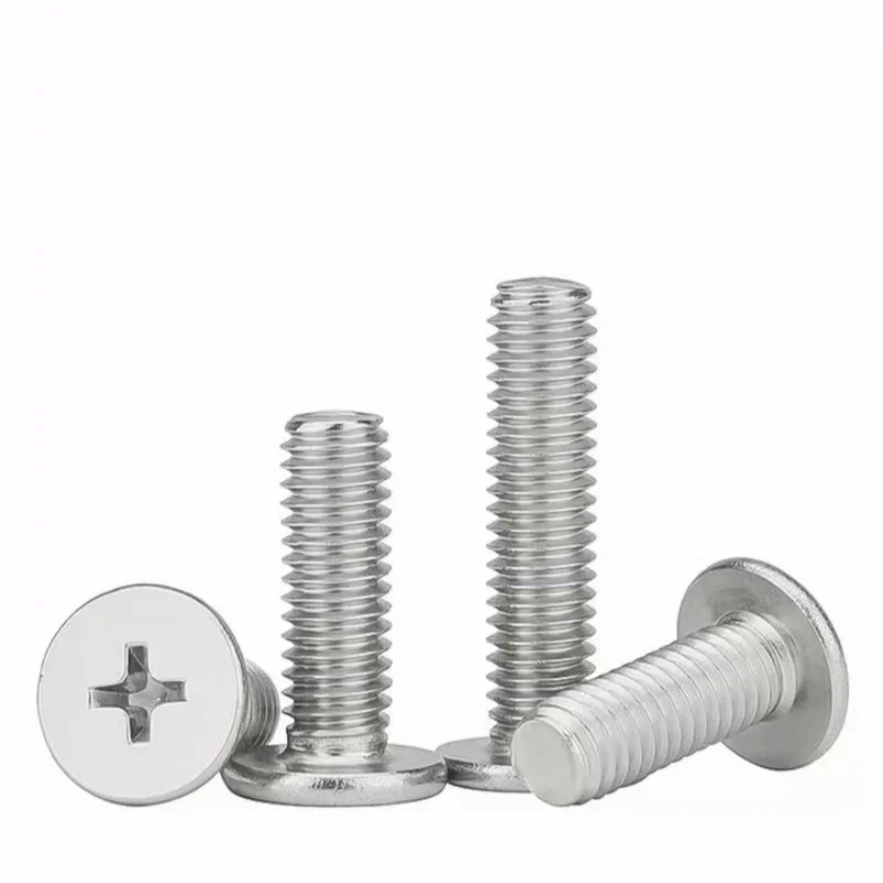 

Ультратонкий сверхтонкий сверхнизкий плоский винт с вафельной головкой из нержавеющей стали CM 304.