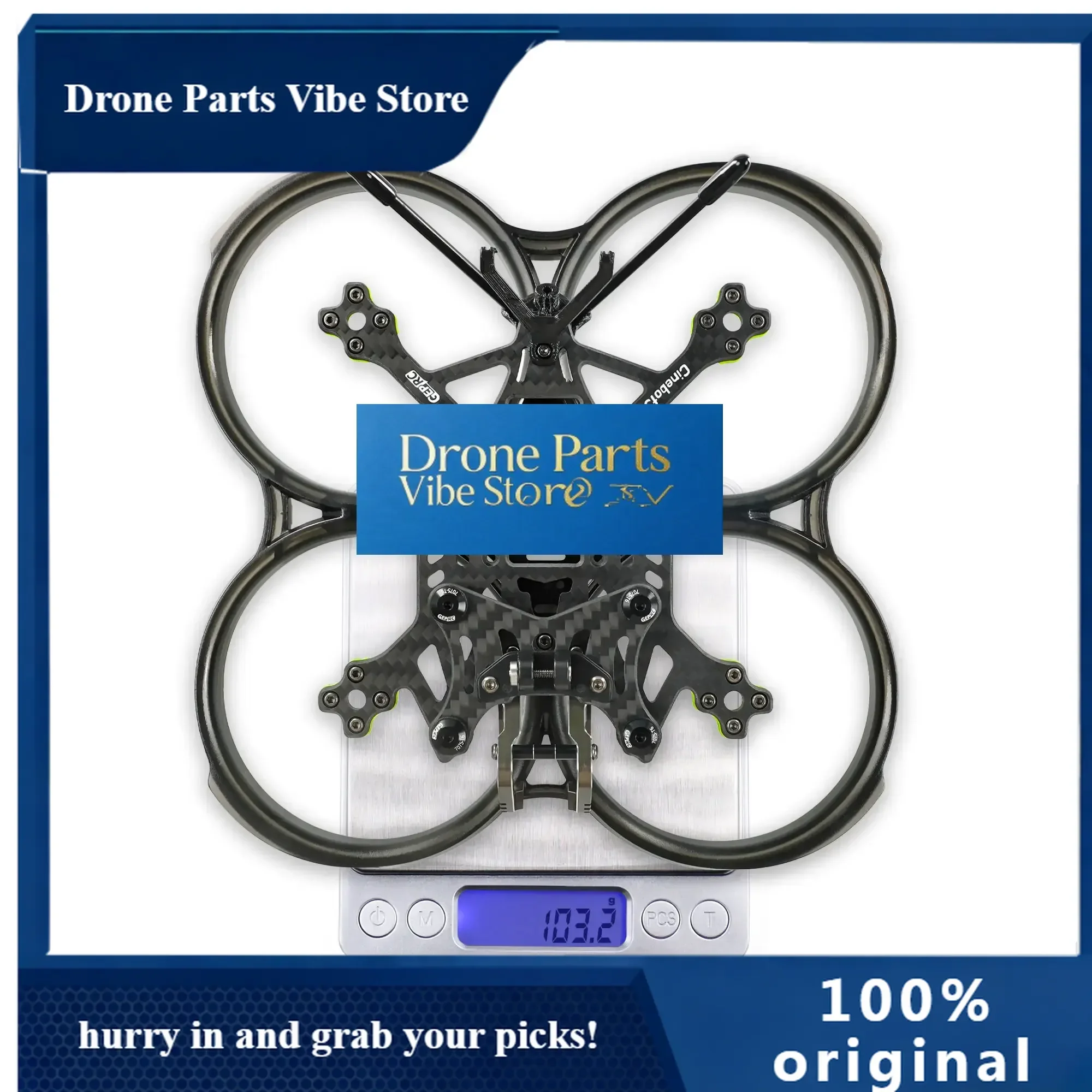

Drone PartsGEPRC GEP-CT30 FPV Cinewhoop Frame Kits For FPV Cinebot30