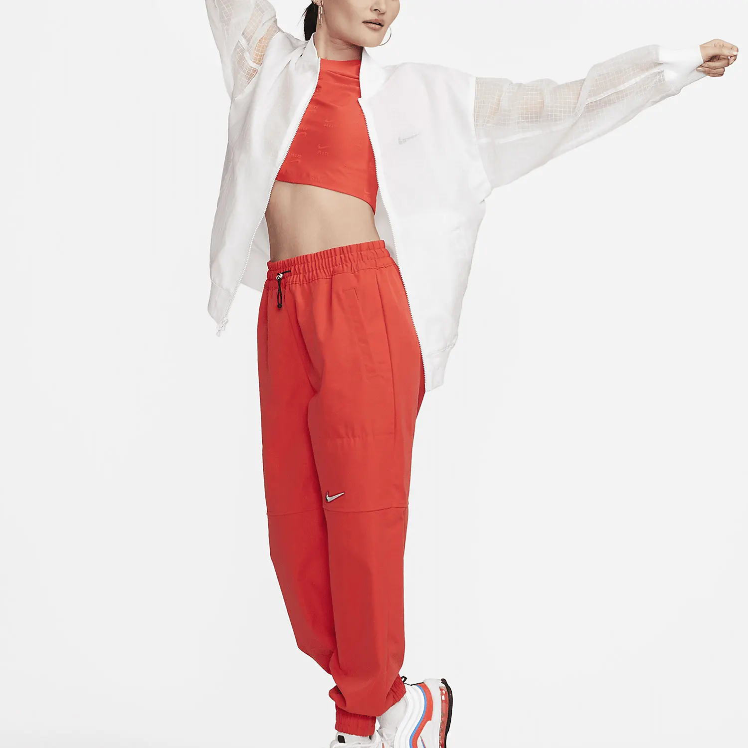 

Nike genuine 2023 New Women's Casual Sport Woven Jacket DV7973-100