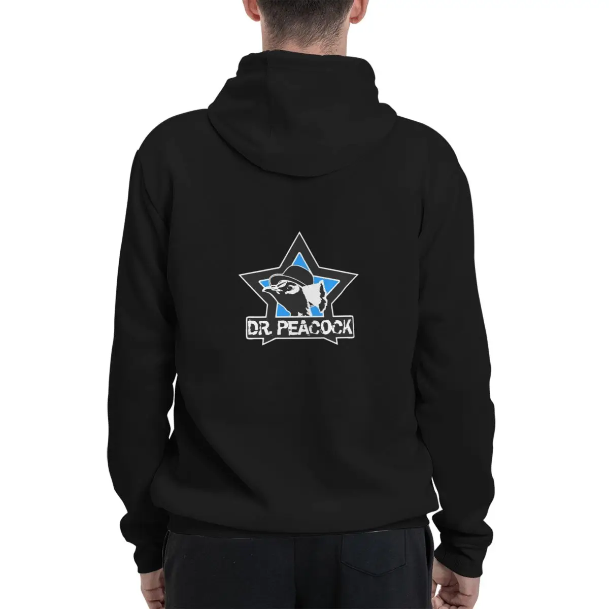 دكتور الطاووس هوديس الهيب هوب البلوز الخريف الشتاء الرجال بلوزات نسائية كم طويل بلايز