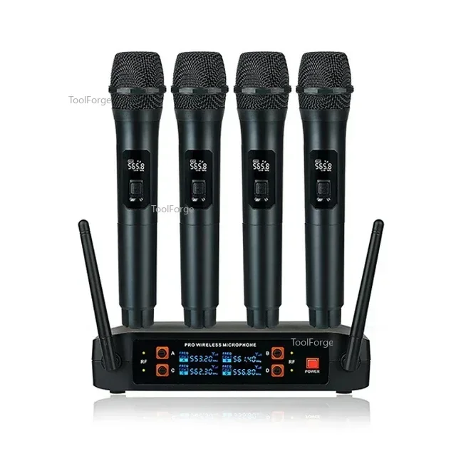 

Беспроводной микрофон для дома k song one Drag Four Открытый аудио ТВ пение КТВ караоке микрофон для конференций