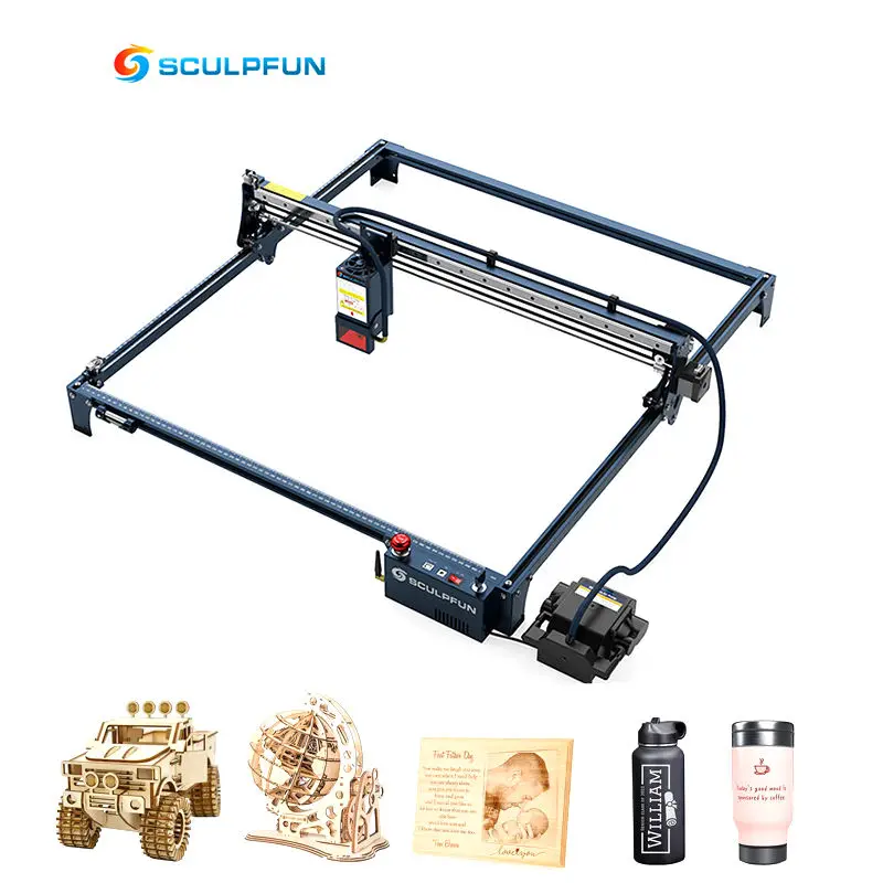 

SCULPFUN S30 Ultra 11W 22W 33W 600x600mm Area Cutting Marking L aser Engraving Machine for Wood Metal MDF Plywood Leather