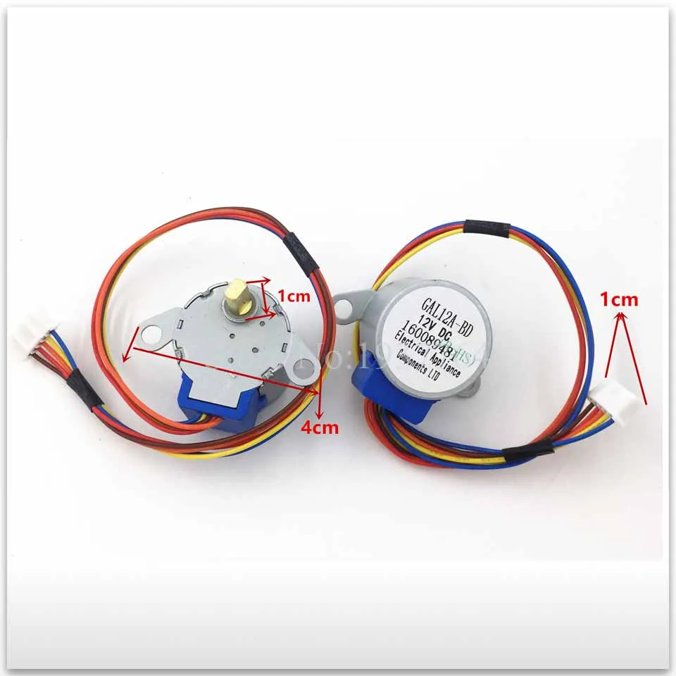 2pcs/lot new  for air conditioner  Stepper  motor 24BYJ48A = GAL12A-BD DC 12V Synchronous  motor good working