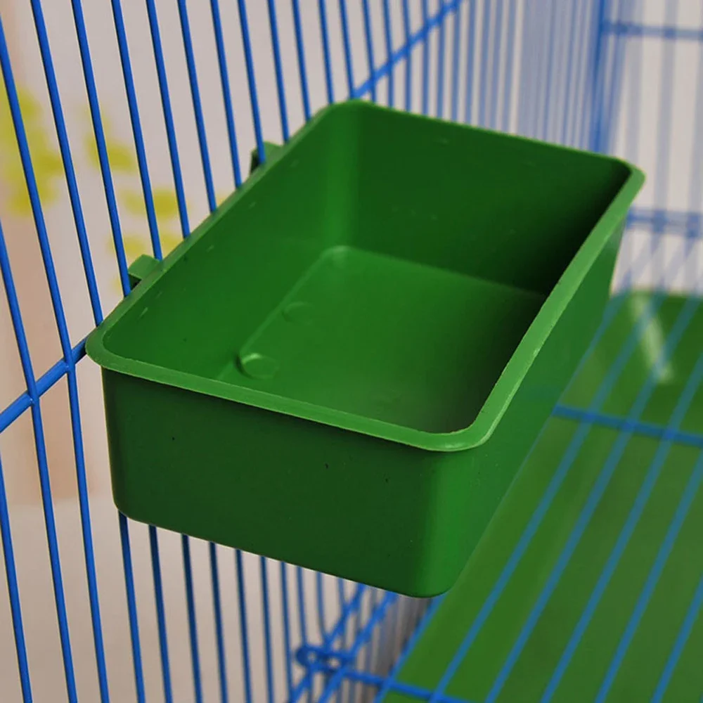 Bird Food Tray Parrot Bathtub Animal Multifunction Cage Standing Wash Shower Box Bird Toys Pet Bird Cleaning Products Birdcage