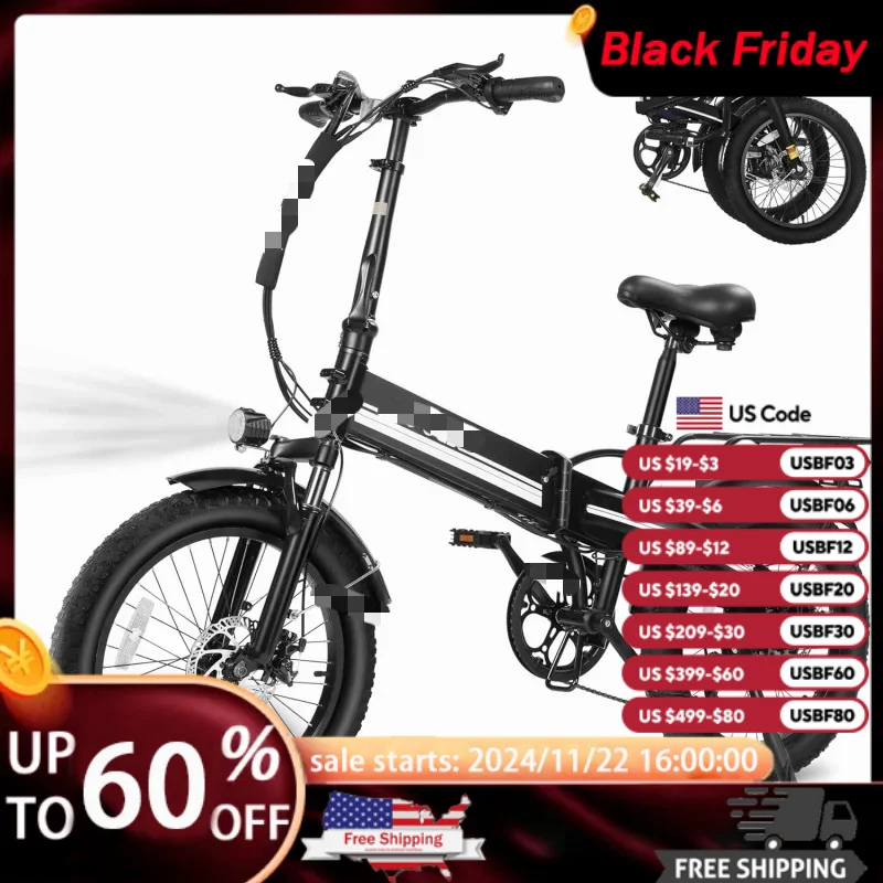 Bike for Adults 750W Motor(Peak 1000W),50Miles 22Mph Top Speed, 20