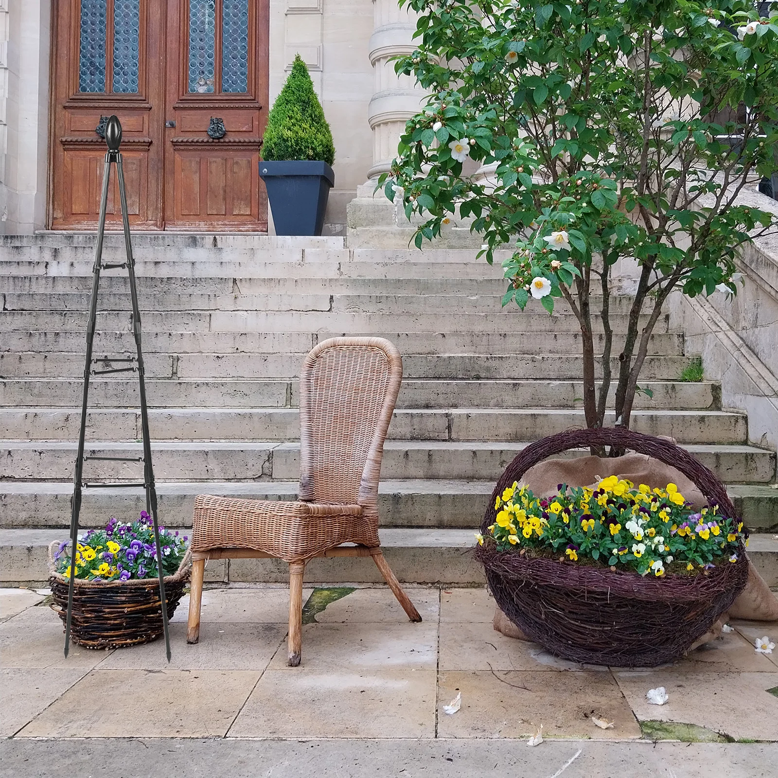 

1Set Climbing Trellis for Plants Durable Plant Support Rack Potted Plant Climbing Garden Accessories Decoration