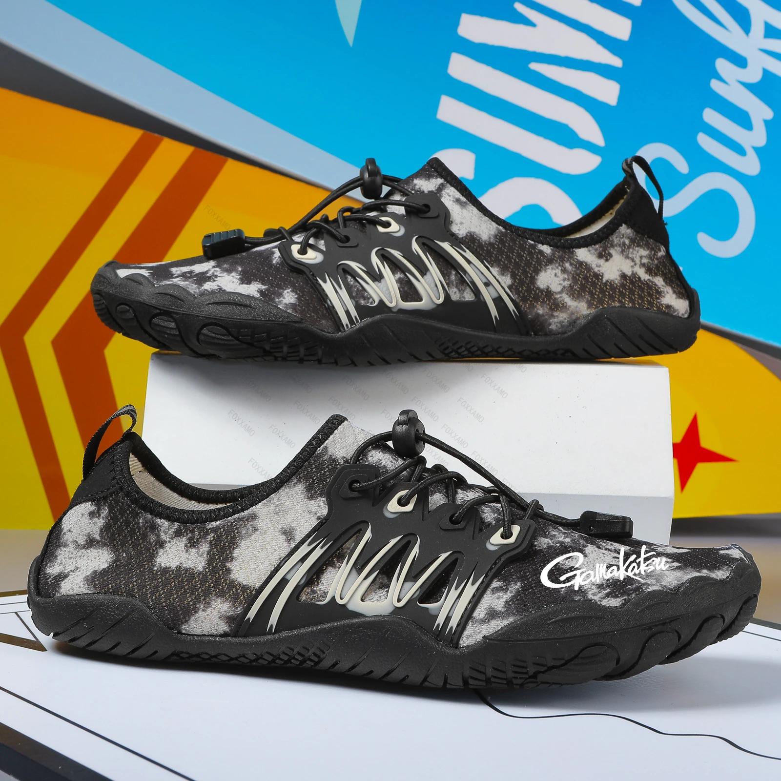 

Gamakatsu Fishing Water Shoes for Men Barefoot Quick-Dry Aqua Sock Outdoor Athletic Sport Shoes Hiking Surfing Walking Women