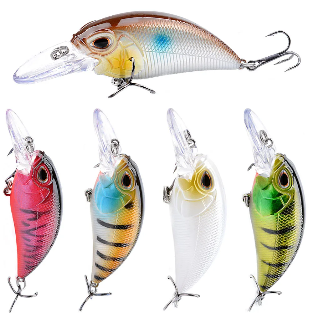 1 Stück Floating Rock n Roll „Big Fat Guy“ 14,5 g/9 cm Long-Cast Rattling Hard Lure Professioneller Köder für flaches Wasser, künstliche Köder