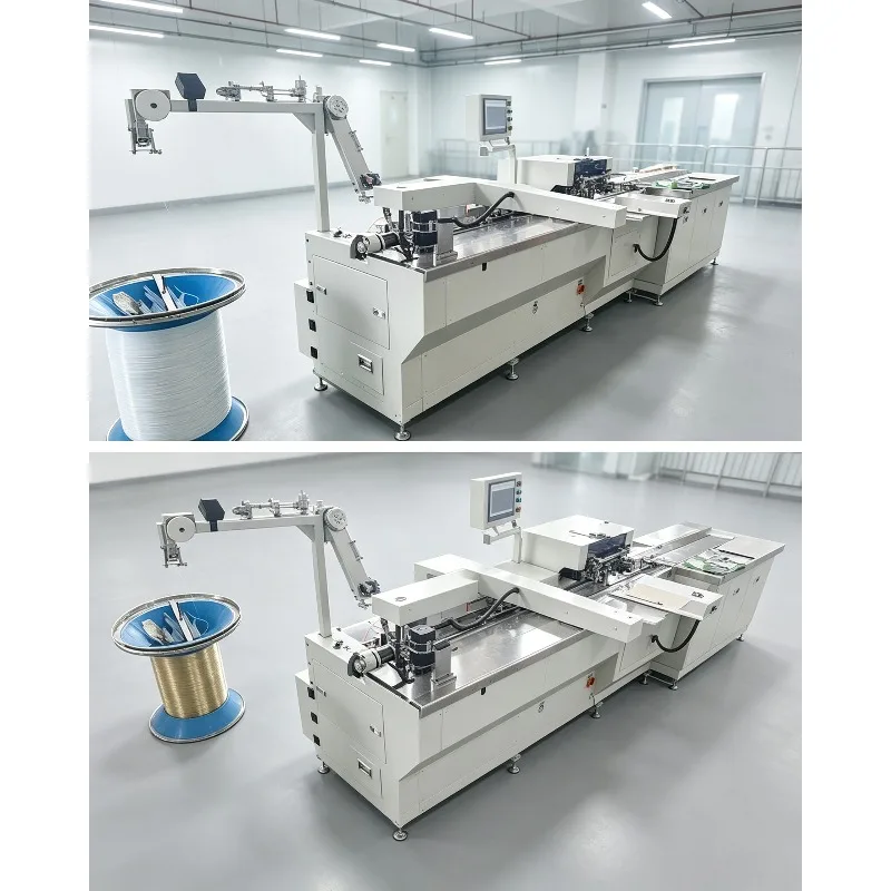 Double Spiral Book Wire Coil Binding Machine A3 A4 Notebook Making Machine Metal Double Loop Coil Wire Spiral Binding Machine