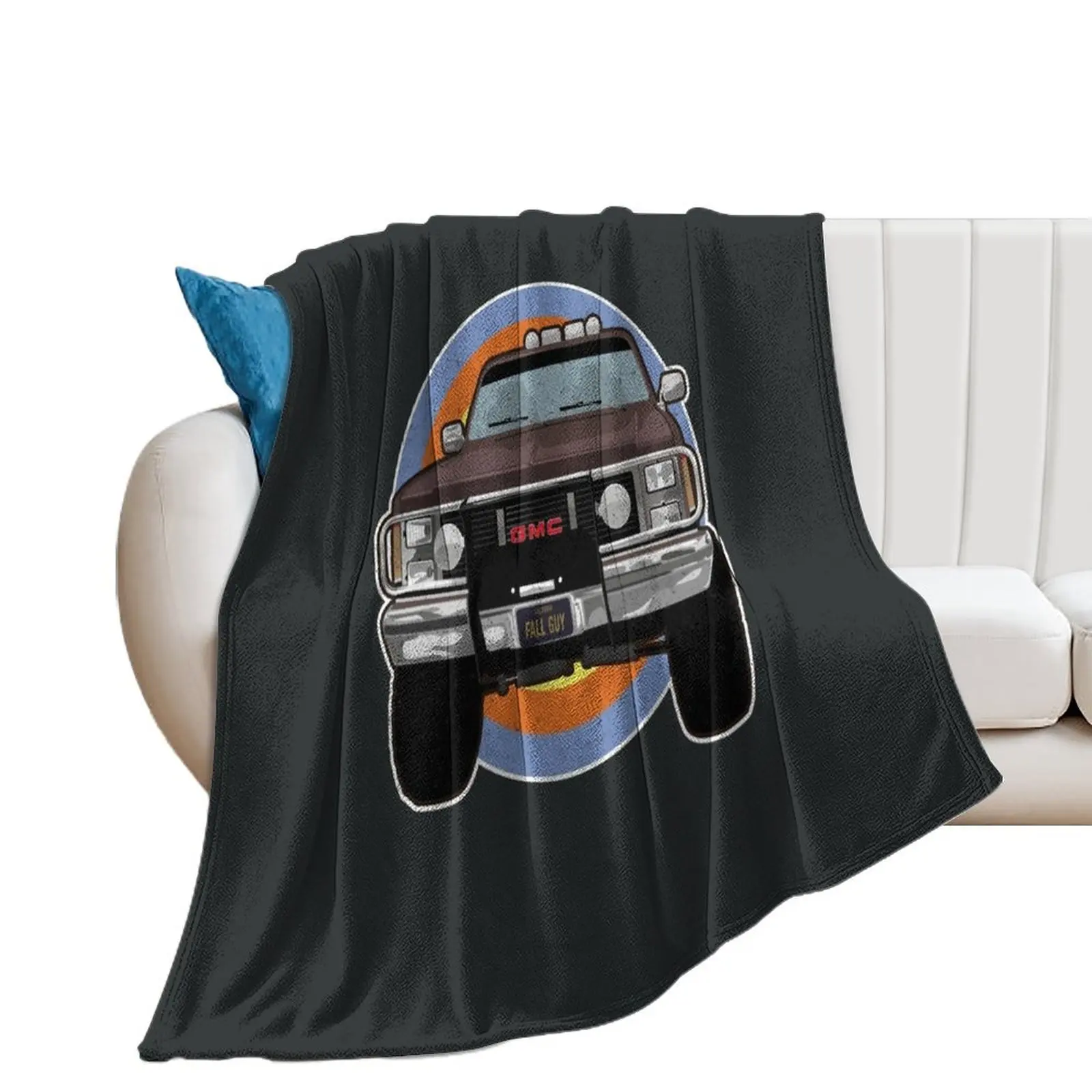 

GMC K-2500 (fall guy Truck) Throw Blanket Hair Camping Blankets