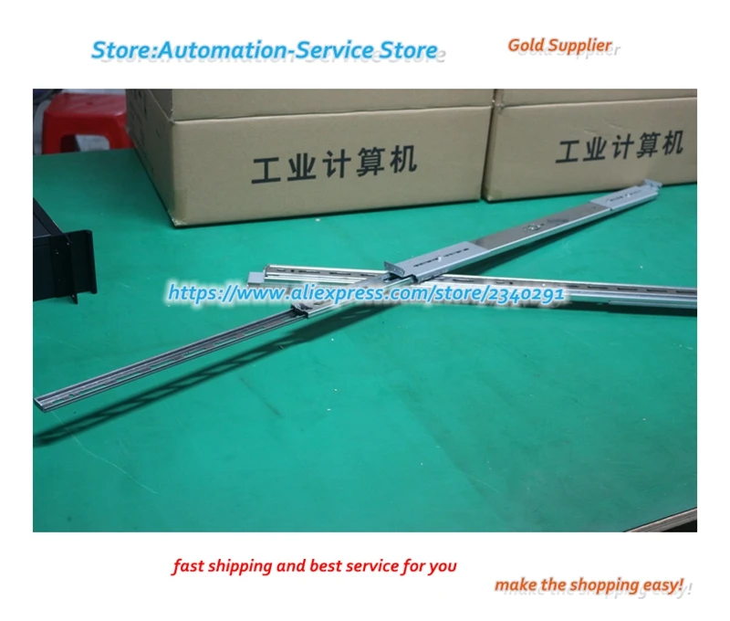 D226 1U 2U 3U 4U Chassis Rails Industrial Control Server Rail Rack Rail Pull Type Three Rail