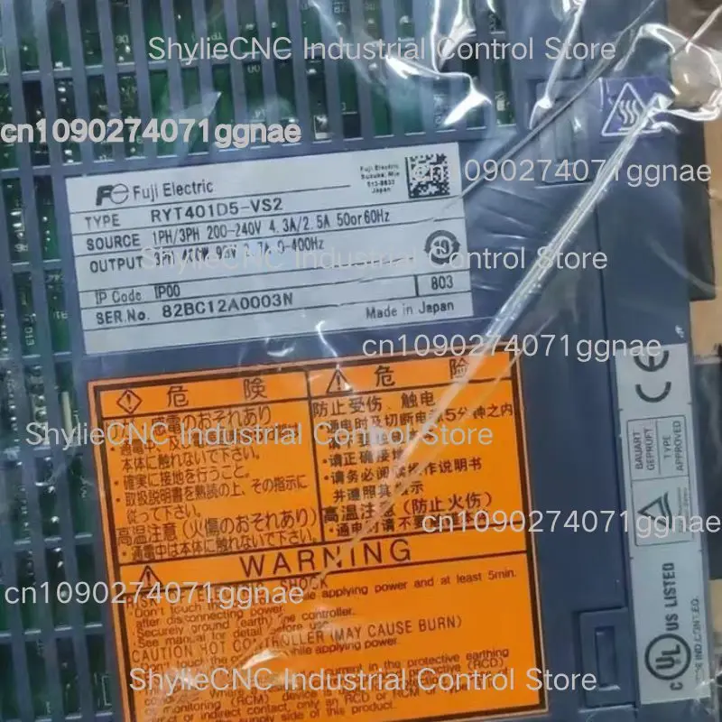 

Новый сервопривод RYT401D5-VS2 400W для быстрой доставки