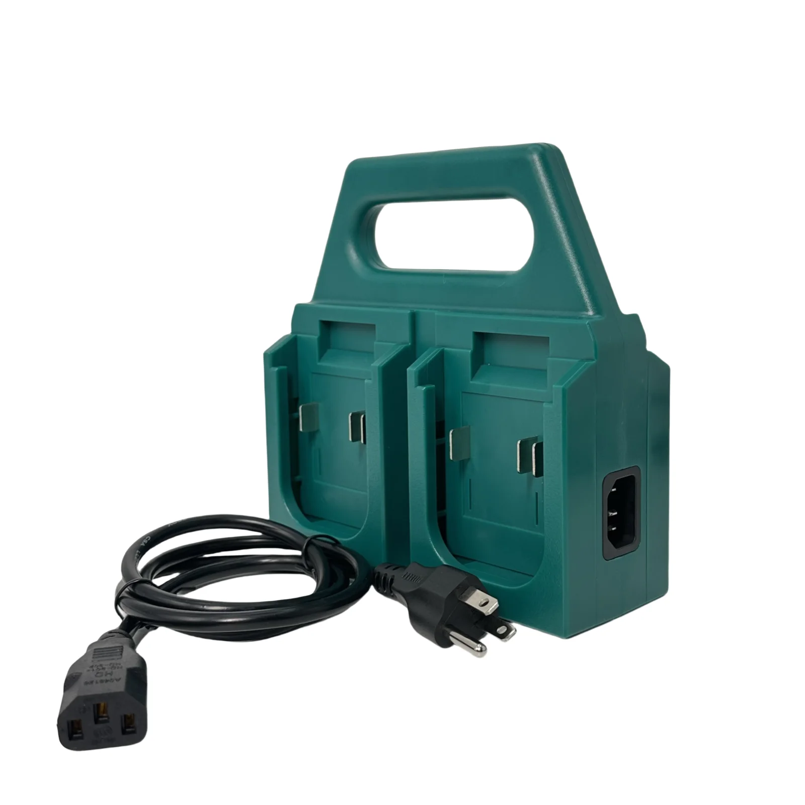 Double Function Portable Handle Rack For Makita 18V Battery Storage & Charger Stand Fast Charging Station