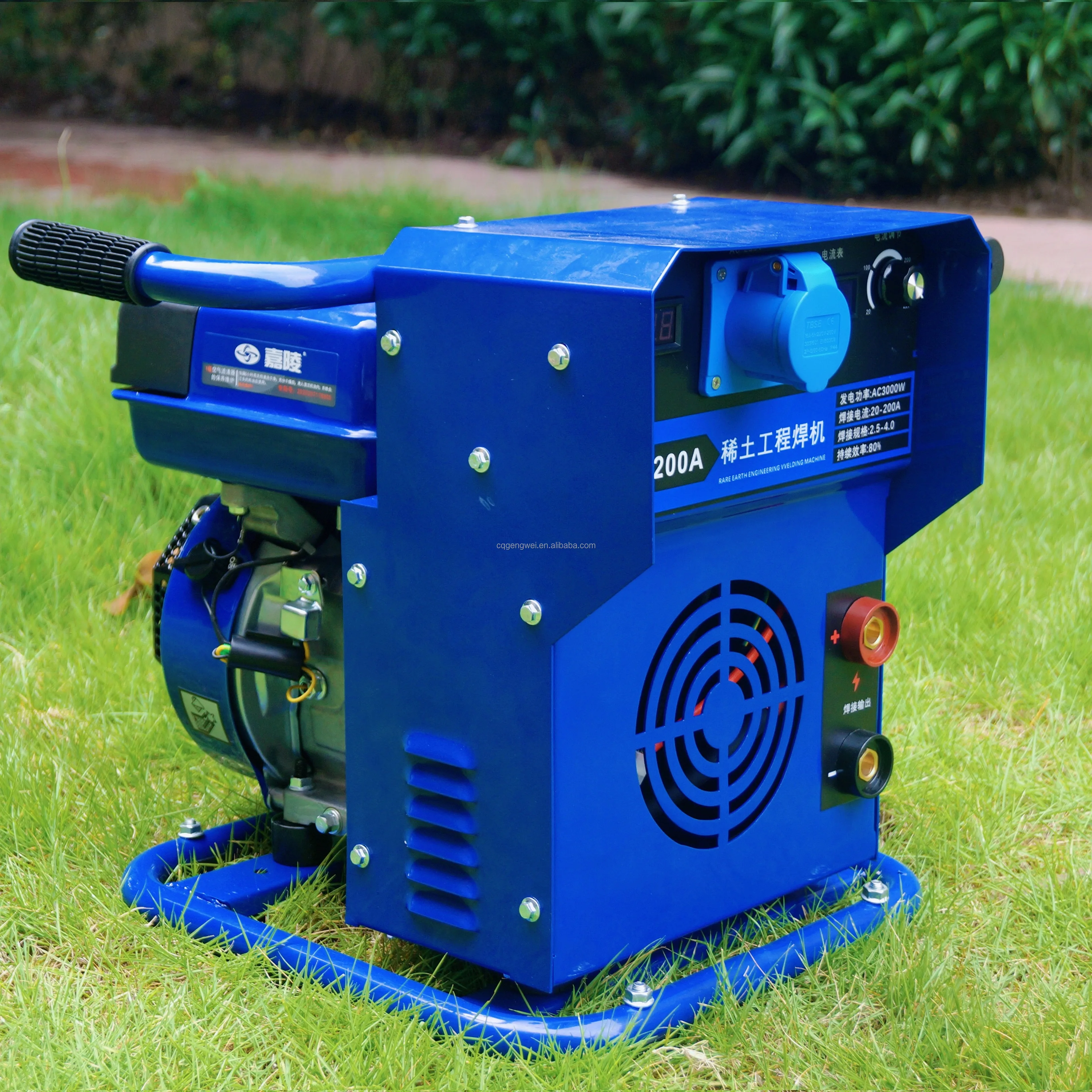 Mobiele lasmachine voor tweeërlei gebruik Generatorstoklasproces voor productcategorie