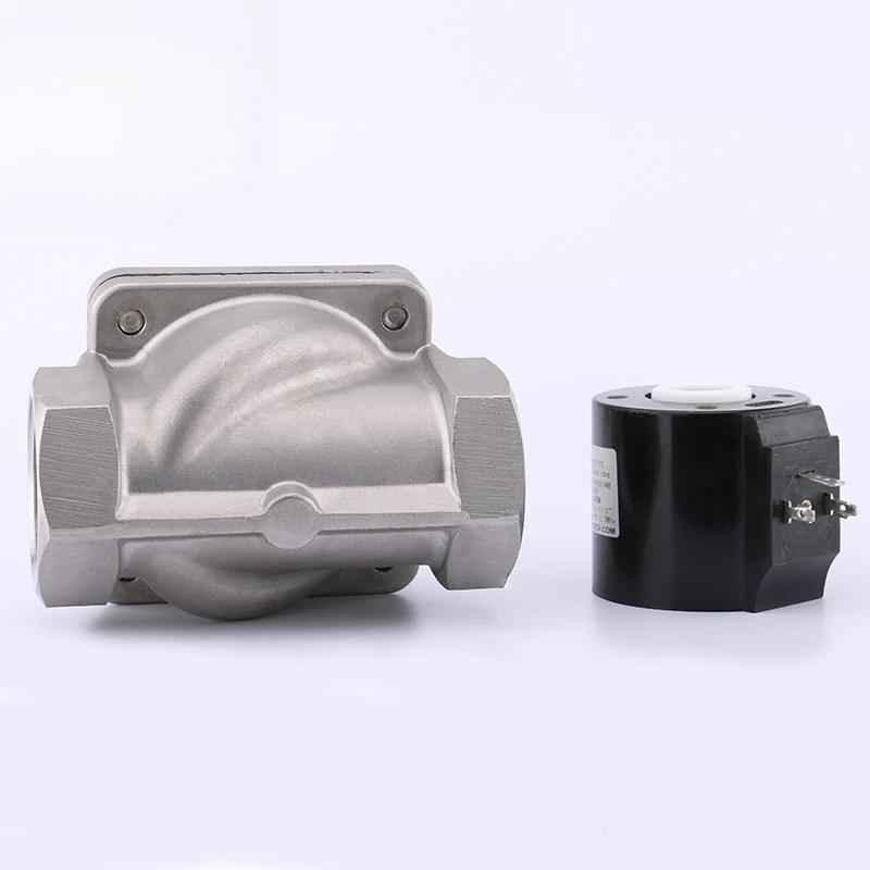 Válvula solenoide de rosca interna de acero inoxidable STZL11