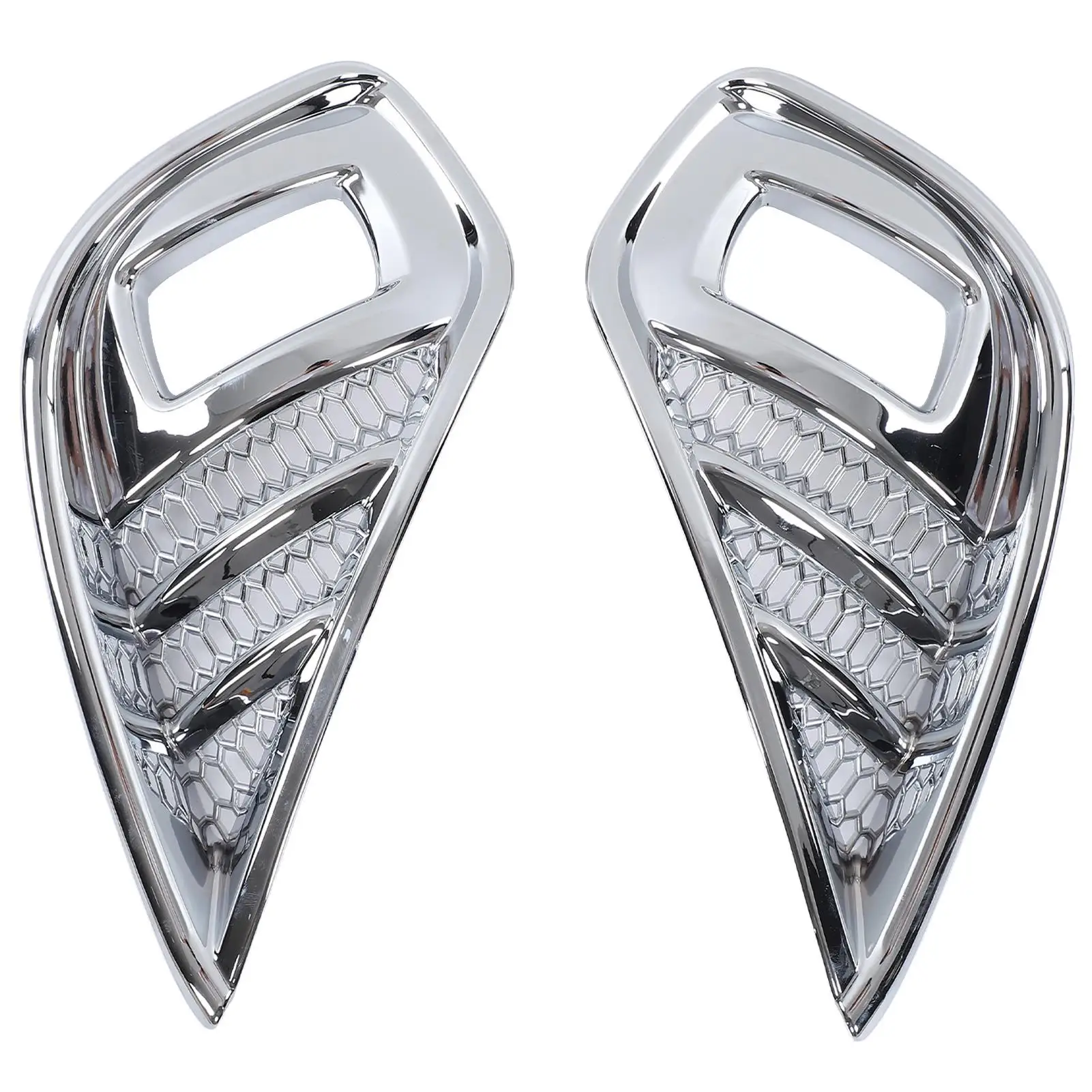 

2pcs Front Fog Light Cover ABS Chrome Decoration Bezel Replacement for highlander 2022+ New