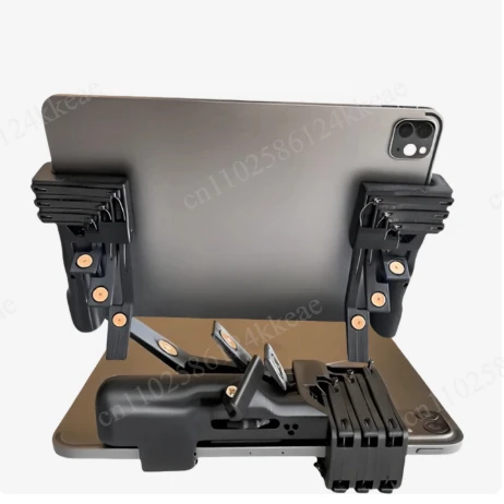 6-Key 8-Finger Game Controller for iPad Tablet PUBG Mobile Mechanical Buttons for Android No Auto Clicker