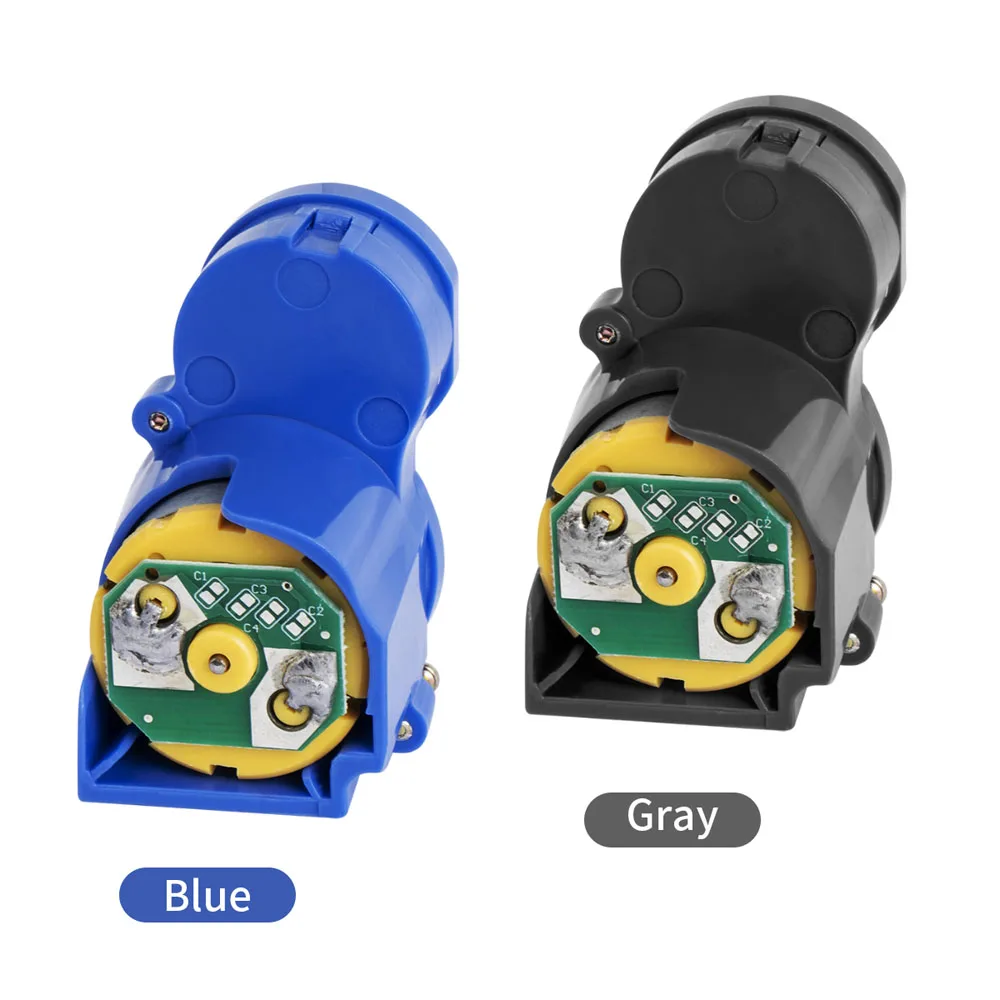 Adecuado para IRobot Roomba 500/600/700/800 series 870 880 760 770 780 500 600 700 595 motor de cepillo lateral mejorado gris/azul