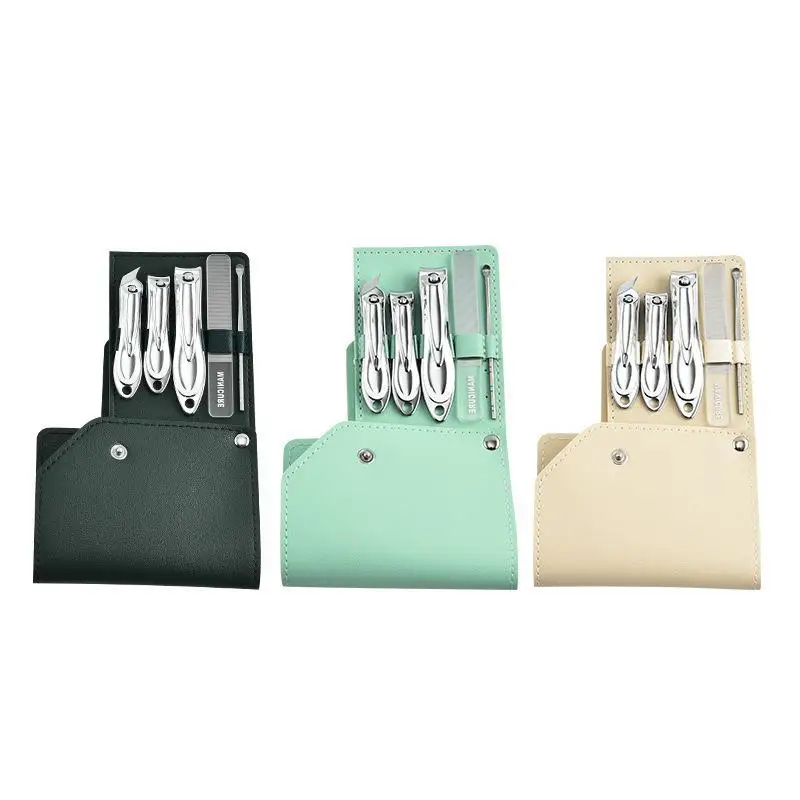 5 Pieces Manicure Set Personal Care Nail Clipper Kit  Nail Clipper Set Grooming Kit Gift for Relatives Friends Families Travel