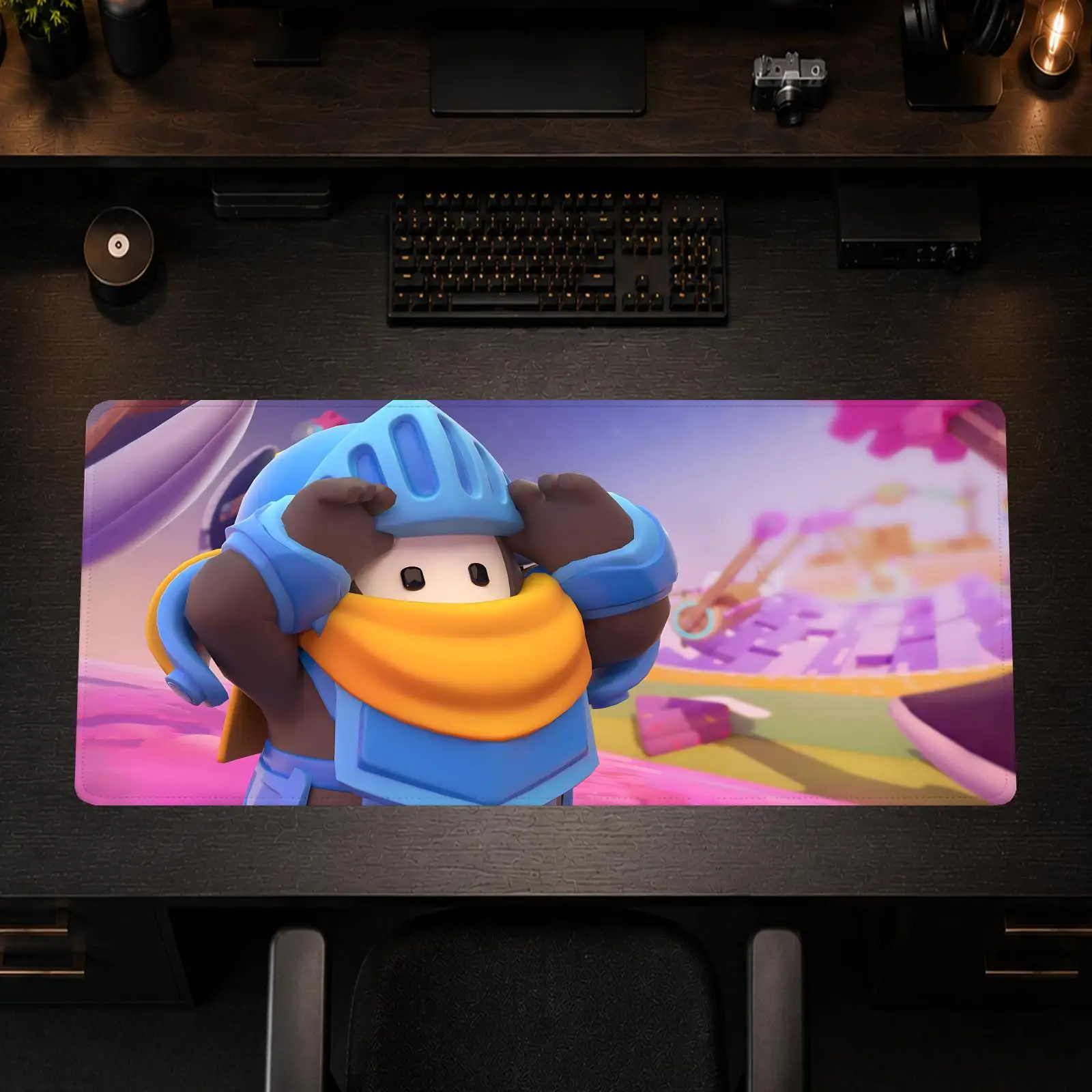 Fall Guys Mouse Pad Gaming office Non-slip Desk Mat Diy Mousepad Large Game Keyboard overlock