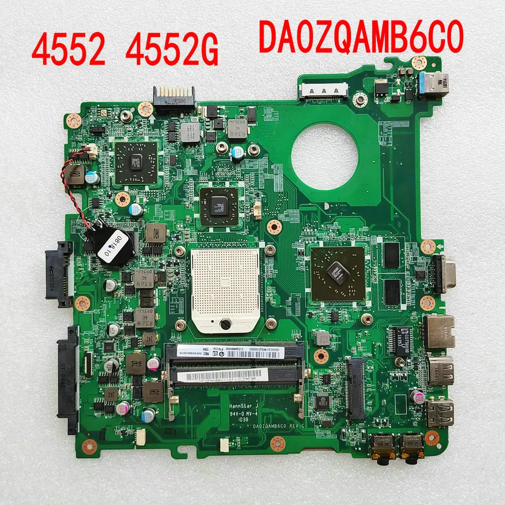 

For Acer Aspire 4552 4552G Motherboard DA0ZQAMB6C0 4552G 4252 D442 MBRP706001 MBNBK06001 MBRBS06001