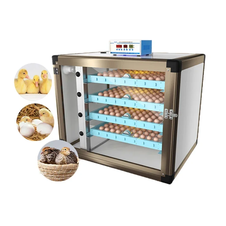 

Eggs Incubator Poultry Equipment Egg Hatching Machine Large Capacity 160-2112 80 Computer Automatic Controller Turkey Eggs