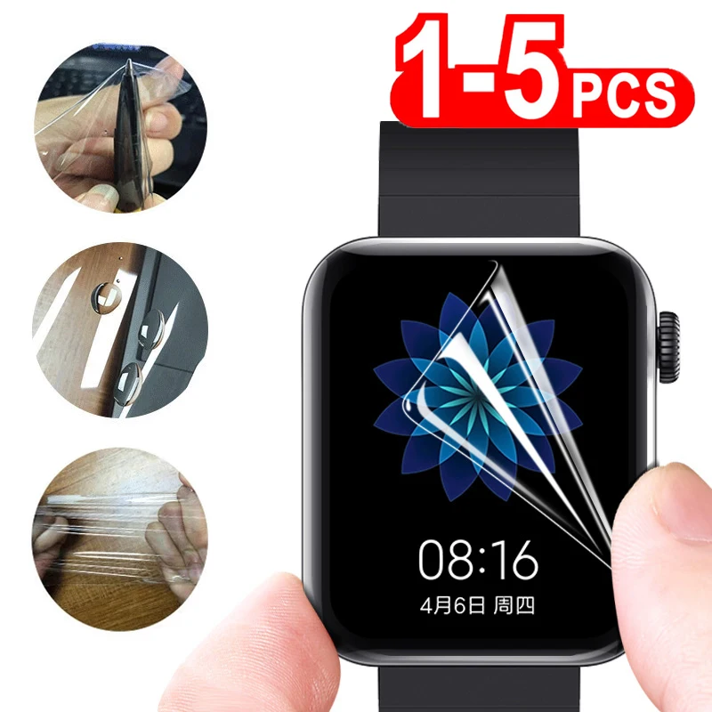 Soft Hydrogel Film For Redmi Watch 2 3 Lite Active Screen Protector for Xiaomi Mi Watch Lite 2019 Poco Watch Color Accessories