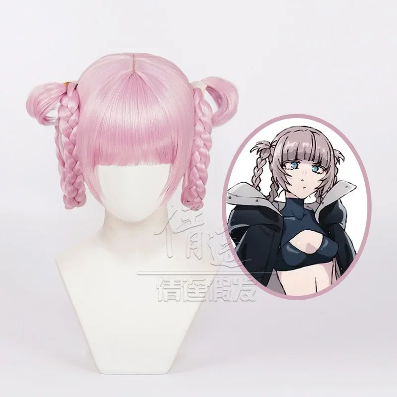 Anime Call of the Night cosplay wig Yofukashi no Uta Nanakusa Nazuna cosplay pink Hair party  props wigs