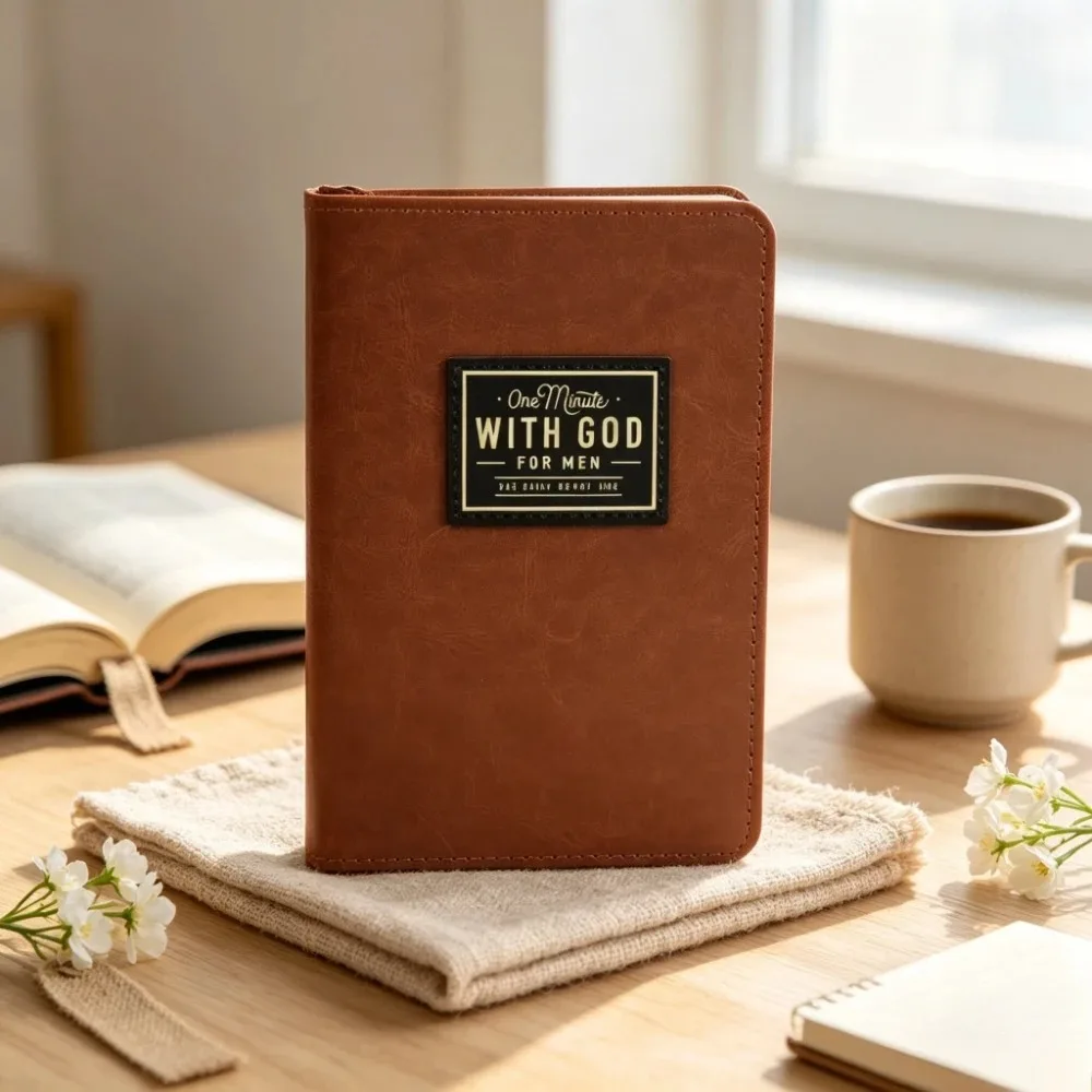 Men's exclusive 365 day daily spiritual notebook, suitable for religious men's daily prayer and meditation records
