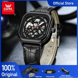 OPK 8173 Watches For Men Casual Simple Original Automatic Mechanical  Waterproof Luminous High Quality Wristwatch Reloj Hombre