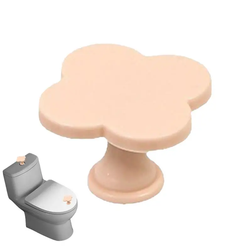 Pulsante wc premere Top 1 pezzo adesivo pulsante wc assistente decorazione della casa gadget multiuso per cucina bagno