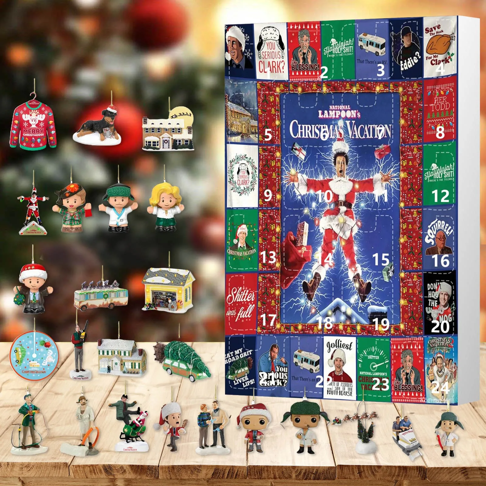 مجيء الأرقام العد التنازلي دمية الأرقام للأطفال ، تقويم مجيء ، مفاجأة اللعب ، يحتوي على 24 الهدايا ، الأرقام تحصيل