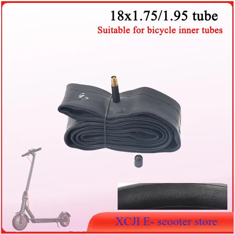 

18X1.75 18X1.95 18x1.75/1.95 tube Thickened inner tube inner tire 1 pcs 2 pcs 5pcs 10pcs for bicycle inner tubes 18 inch