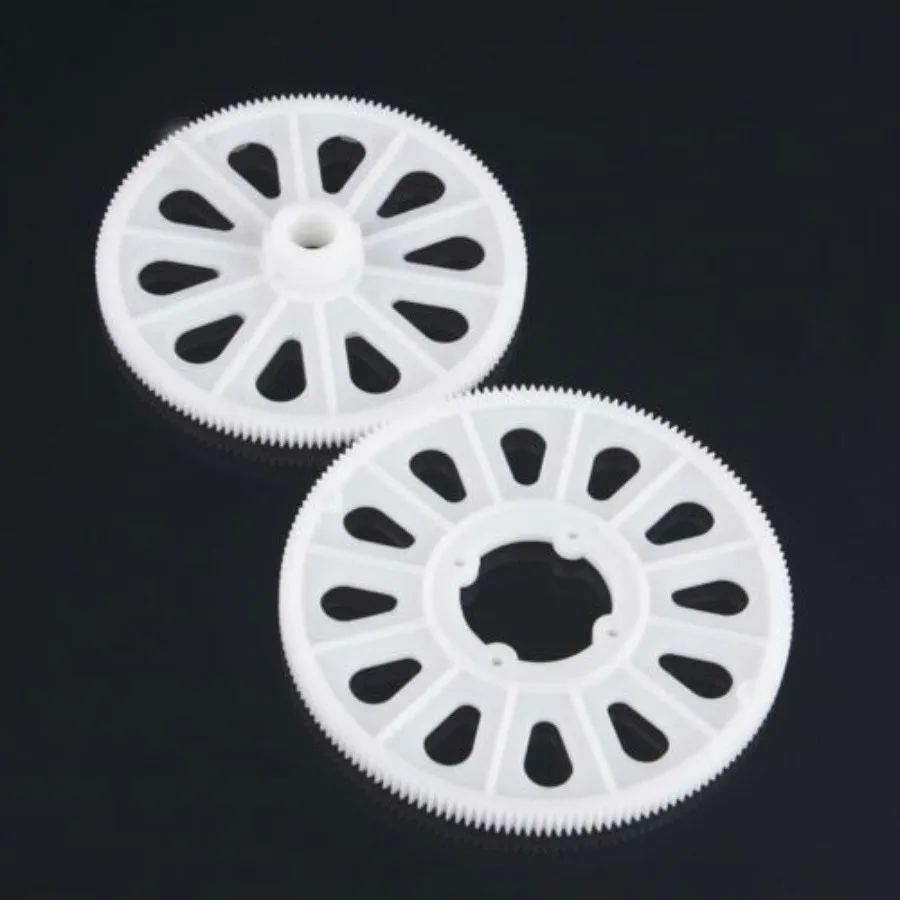 1pcs 162t Main Drive gear with 1pcs Auto Rotation Tail Drive Gear For Trex 500 Helicopter