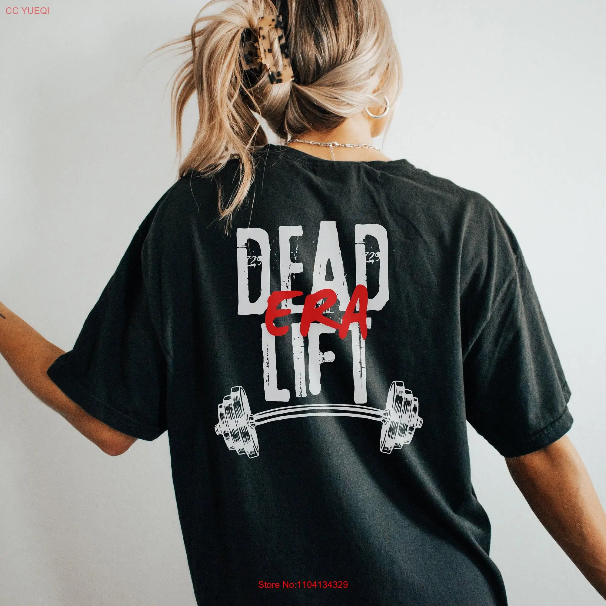 Deadlift-Camiseta de gimnasio de gran tamaño para culturismo, Top de manga larga o corta para musculación, mamá Era, el mejor equipo de Cardio, levantamiento de pesas