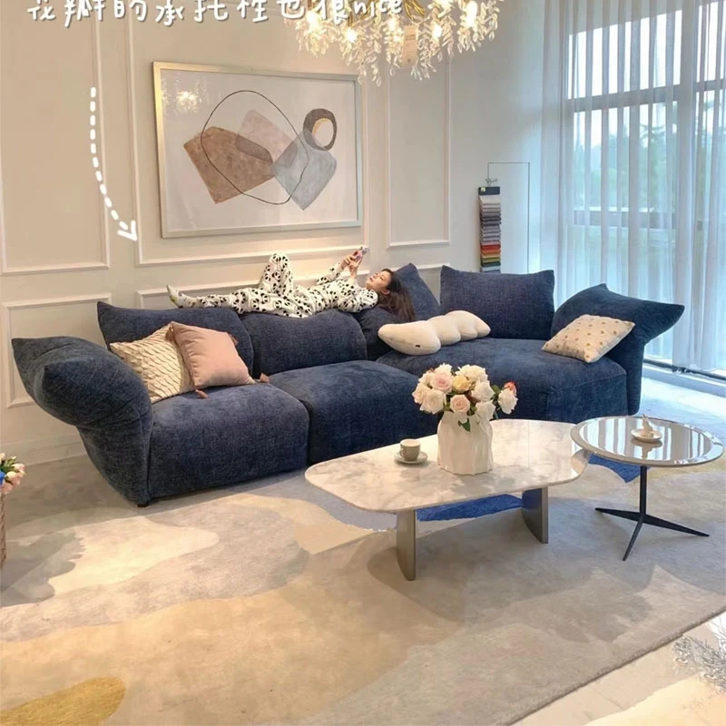

Italian Modern Living Room Sofas Classic Designer Soft Nordic Living Room Sofas Bubble Lounge Divano Moderno Furniture For Home