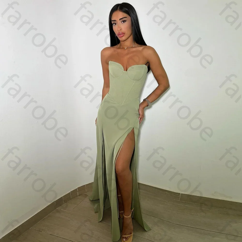 Customized Satin Prom Dresses Simple Wedding Floor-length Formal Exquisite High Quality Occasion Evening Party Dress for Women